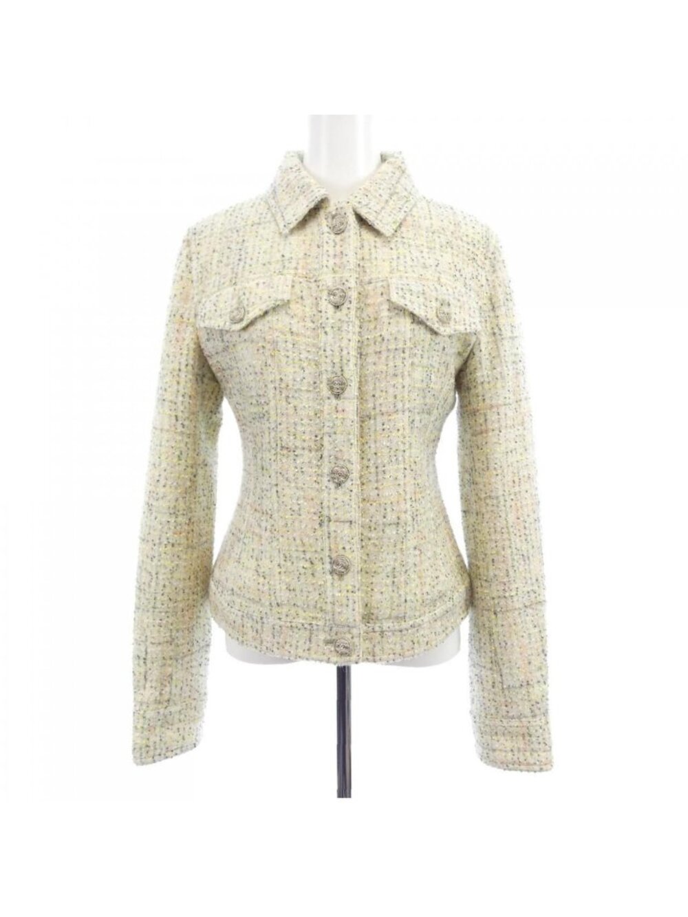 Chanel Jacket Yellow